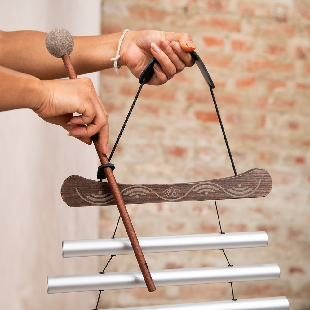 MEINL Sonic Energy メディテーション・フローチャイム 8音 MFC8CSHMIS ケース、マレット付属 【 マイネル ソニックエナジー MEDITATION FLOW CHIME ヨガ ヒーリング 瞑想 サウンドバス サウンドセラピー リラクゼーション 】