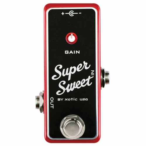 SUPER SWEET BOOSTER Xotic ブースター 【 SSB スーパースイートブースター エキゾチック エフェクター 】【ピック10枚セット付き！ 】