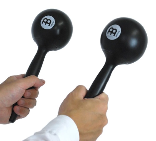 MEINL Percussion ライブ・マラカス PM3BK / Black [2個1組] 【マイネル パーカッション LIVE MARACAS】