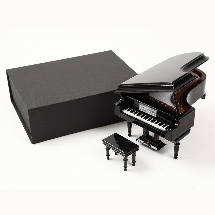 SUNRISE SOUND HOUSE ミニチュア楽器 グランドピアノ 18cm 黒