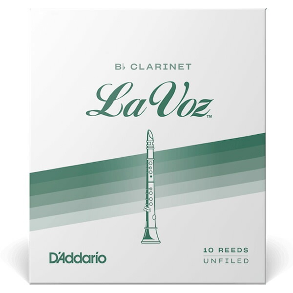 D'Addario WoodWinds ダダリオ リード Bbクラリネット用 LA VOZ RCC10 10枚入り 【RCC10HD/RCC10MD/RCC10MH/RCC10MS/RCC10SF】【ゆうパケット対応】