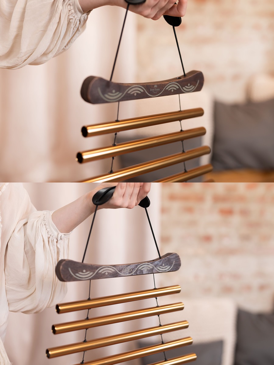 MEINL Sonic Energy メディテーション・フローチャイム MFC10GMAB (ケース、マレット付属)【マイネル ソニックエナジー MEDITATION FLOW CHIME ヨガ ヒーリング 瞑想】