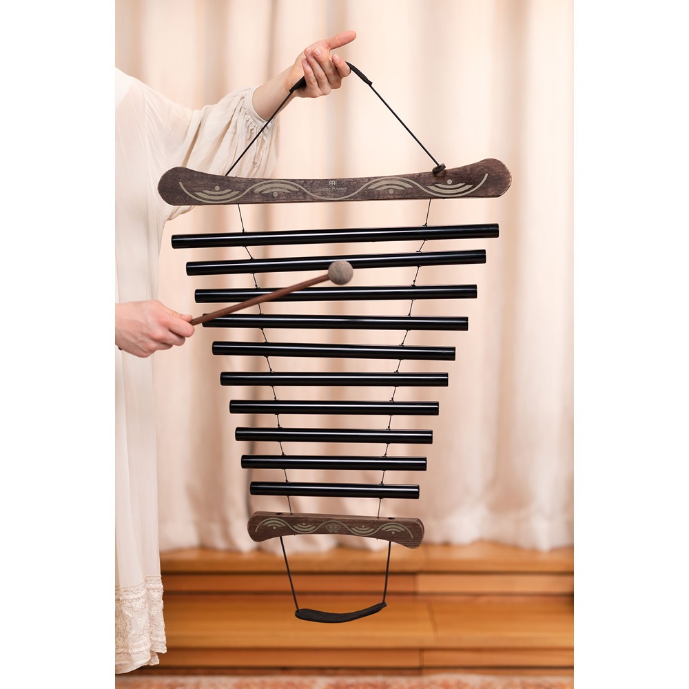 MEINL Sonic Energy メディテーション・フローチャイム 10音 MFC10CMIBK ケース、マレット付属 【 マイネル ソニックエナジー MEDITATION FLOW CHIME ヨガ ヒーリング 瞑想 サウンドバス サウンドセラピー リラクゼーション 音浴 】