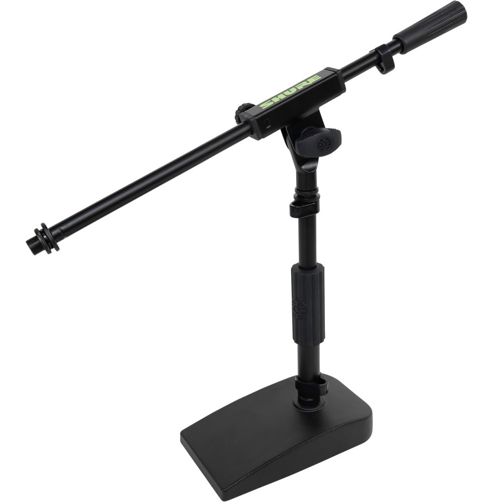 Shure by Gator 卓上マイクスタンド ブームタイプ 角型ベース SH-DESKTOP2 【 シュア ゲーター ダイナミックマイク コンデンサーマイク SHDESKTOP2 】