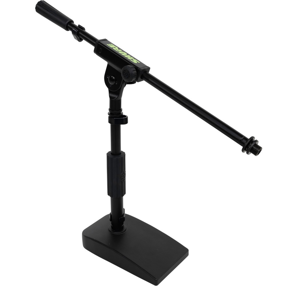 Shure by Gator 卓上マイクスタンド ブームタイプ 角型ベース SH-DESKTOP2 【 シュア ゲーター ダイナミックマイク コンデンサーマイク SHDESKTOP2 】