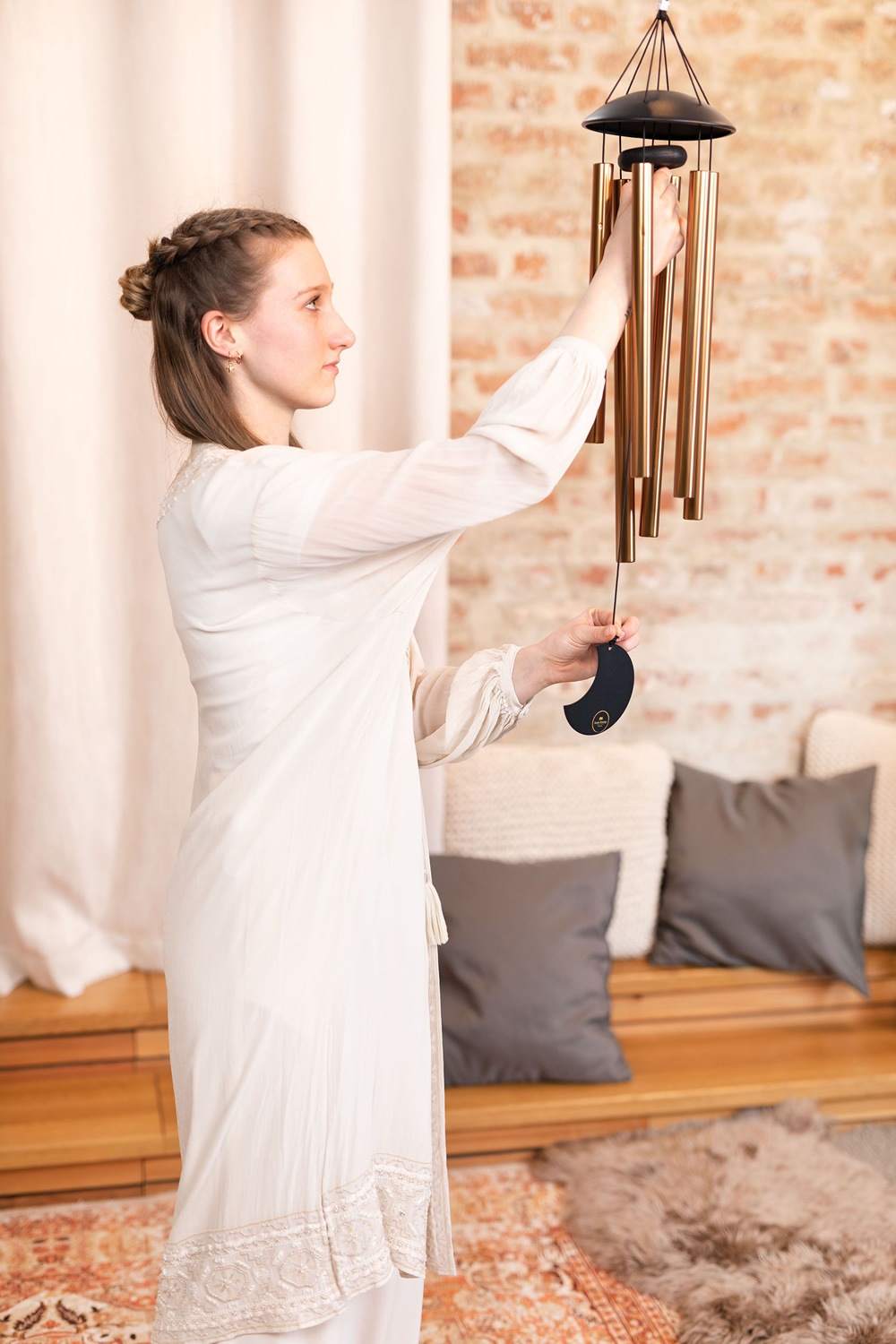 MEINL Sonic Energy ムーン・メディテーション・チャイム MMC32B 【マイネル ソニックエナジー MOON MEDITATION CHIME ヨガ ヒーリング 瞑想】