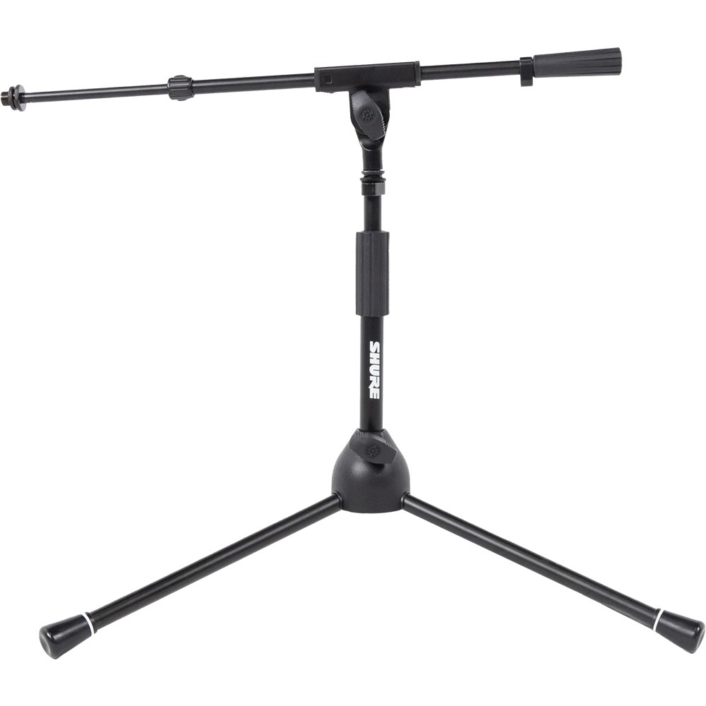 Shure by Gator ショート三脚マイクスタンド ブームタイプ SH-TRIPODSTANDLP 【 シュア ゲーター ダイナミックマイク コンデンサーマイク ドラム ギターアンプ マイキング 】
