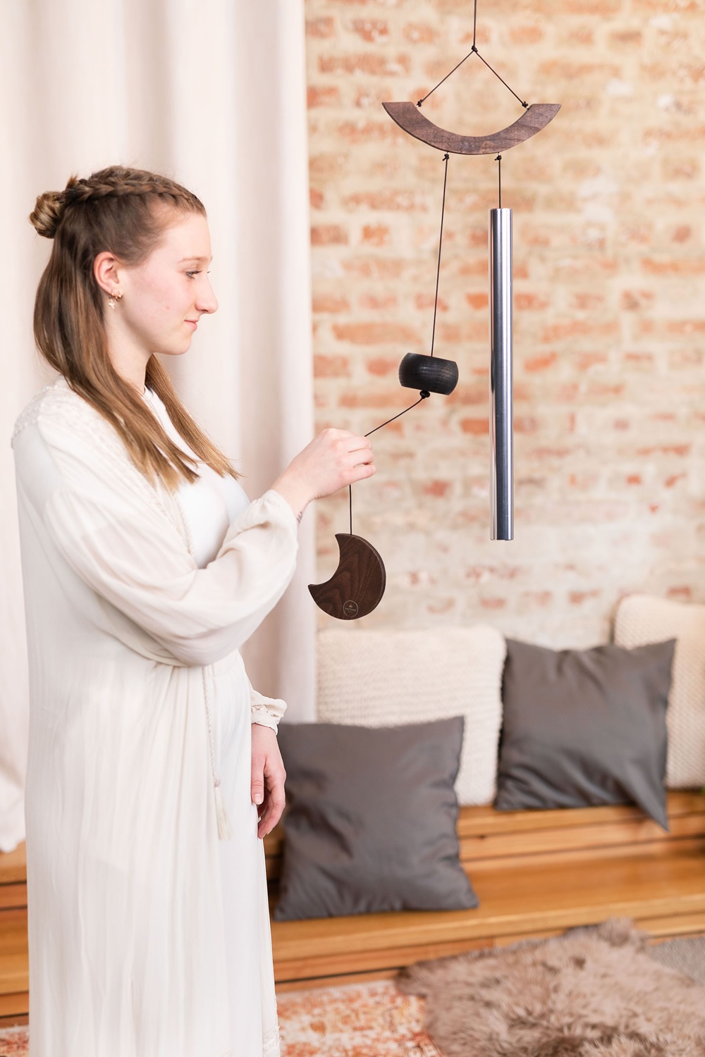 MEINL Sonic Energy ムーン・メディテーション・チャイム MMC35S 【マイネル ソニックエナジー MOON MEDITATION CHIME ヨガ ヒーリング 瞑想】