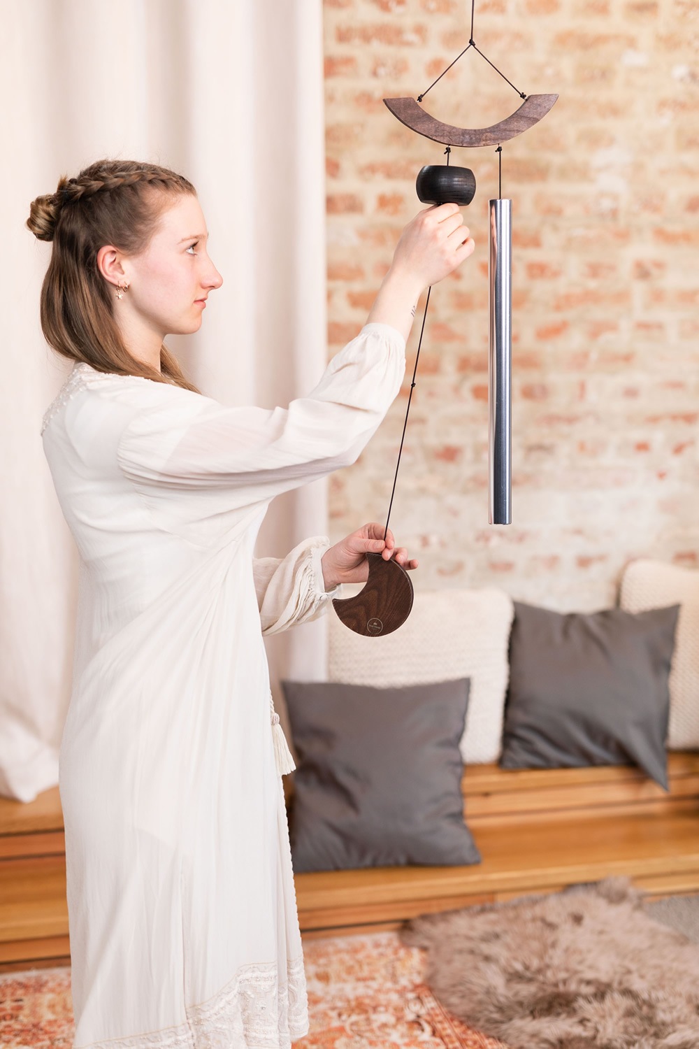 MEINL Sonic Energy ムーン・メディテーション・チャイム MMC35S 【マイネル ソニックエナジー MOON MEDITATION CHIME ヨガ ヒーリング 瞑想】