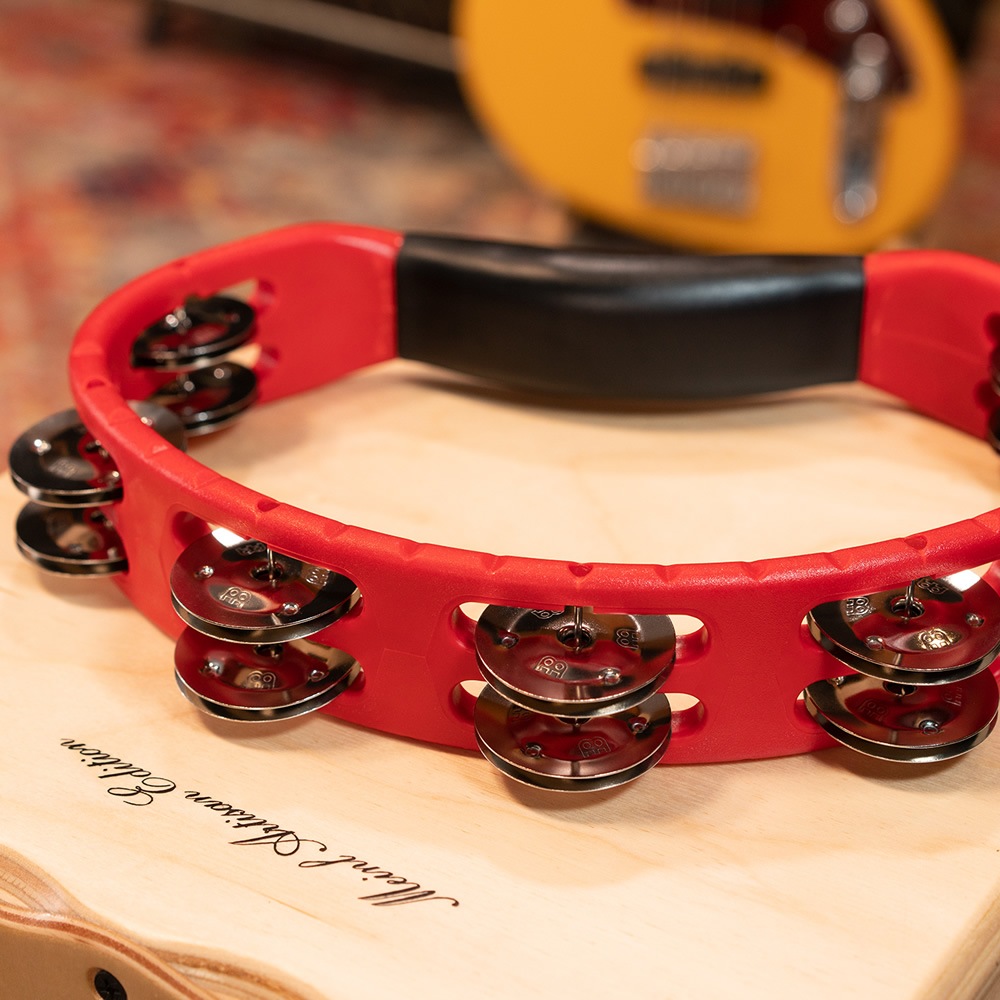 MEINL Percussion タンバリン Headliner Series ABS樹脂フレーム 2Row ステンレス・スチールジングル HTMT1R【マイネル パーカッション Tambourine】