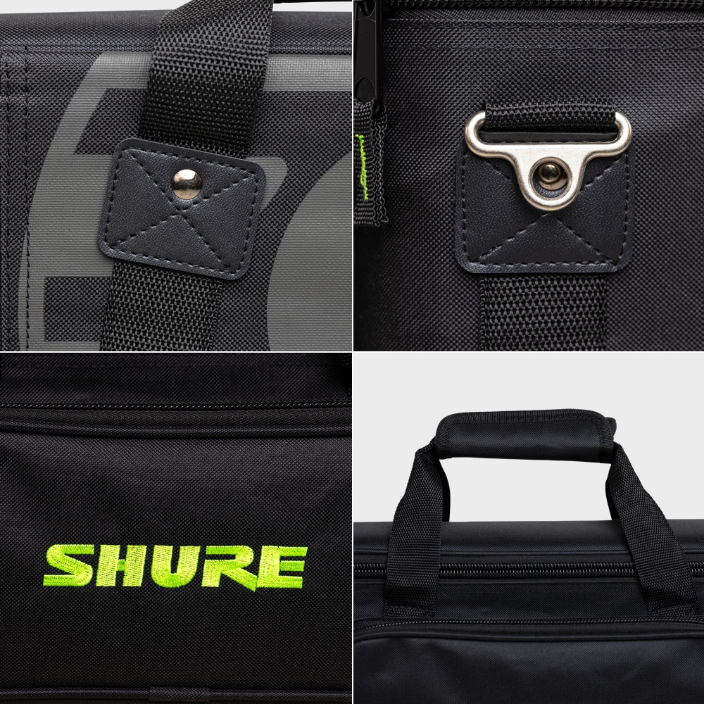 Shure by Gator マイクバッグ 最大12本収納 SH-MICBAG12 【 シュア ゲーター ダイナミックマイク ハンドマイク SHMICBAG12 】