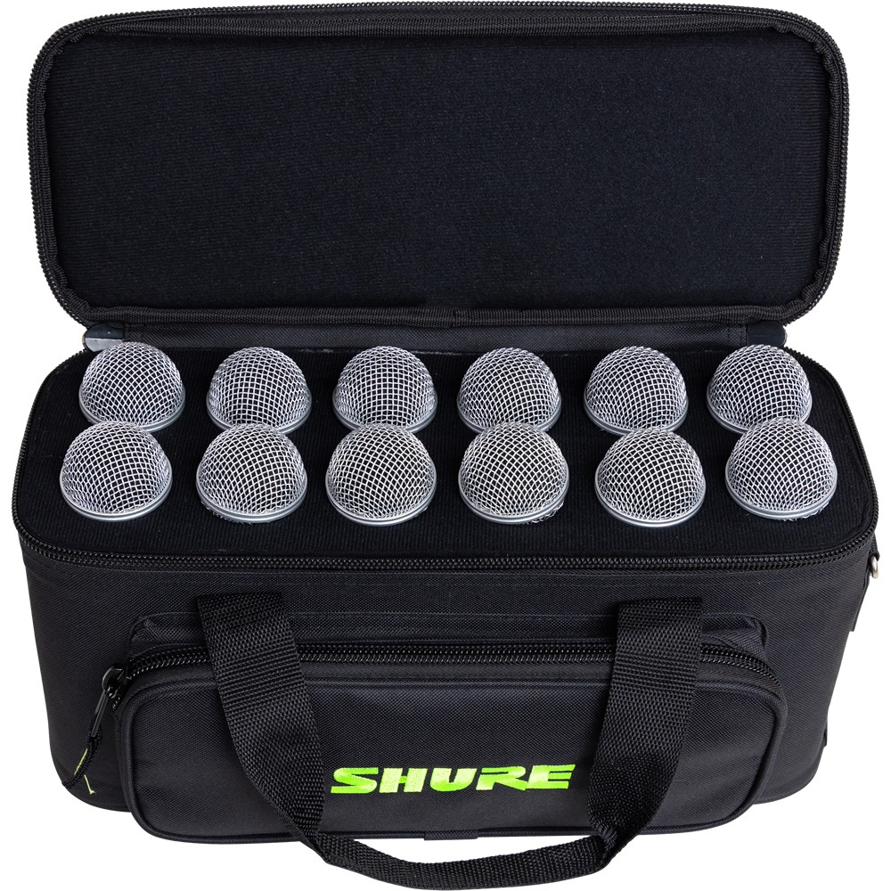 Shure by Gator マイクバッグ 最大12本収納 SH-MICBAG12 【 シュア ゲーター ダイナミックマイク ハンドマイク SHMICBAG12 】