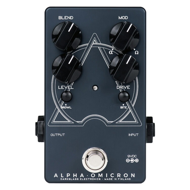 Darkglass Electronics ディストーション Alpha Omicron【ベース用エフェクター ダークグラスエレクトロニクス 】【ピック10枚セット付き！】＊