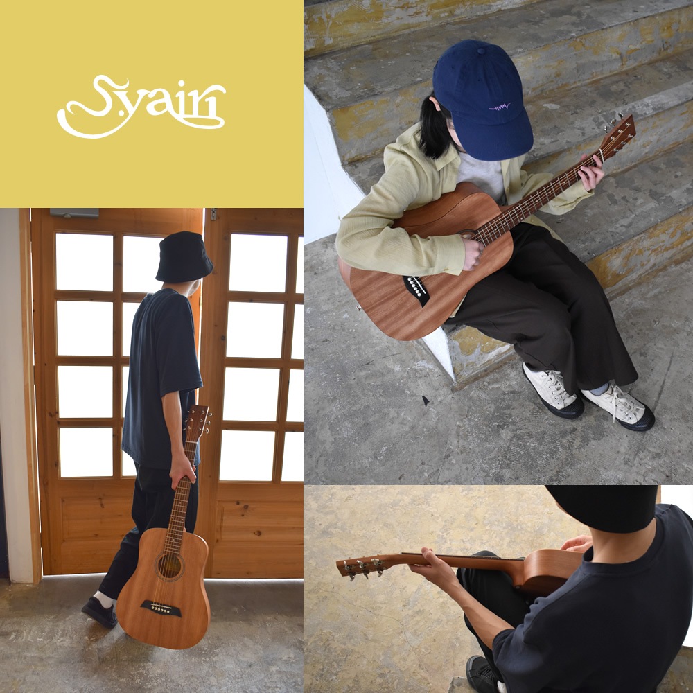 S.Yairi コンパクトエレクトリックアコースティックギター YM-02E 入門セット 【 ヤイリ YM02E YM02 ミニギター エレアコ 】【大型荷物】
