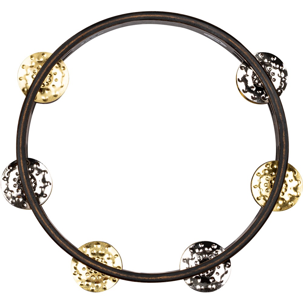 MEINL Percussion タンバリン コンパクトウッド・シリーズ Nickel Plated Steel/Solid Brass Jingles 2rows CTA2VM-WB 【マイネル パーカッション 8インチ(約20cm)】