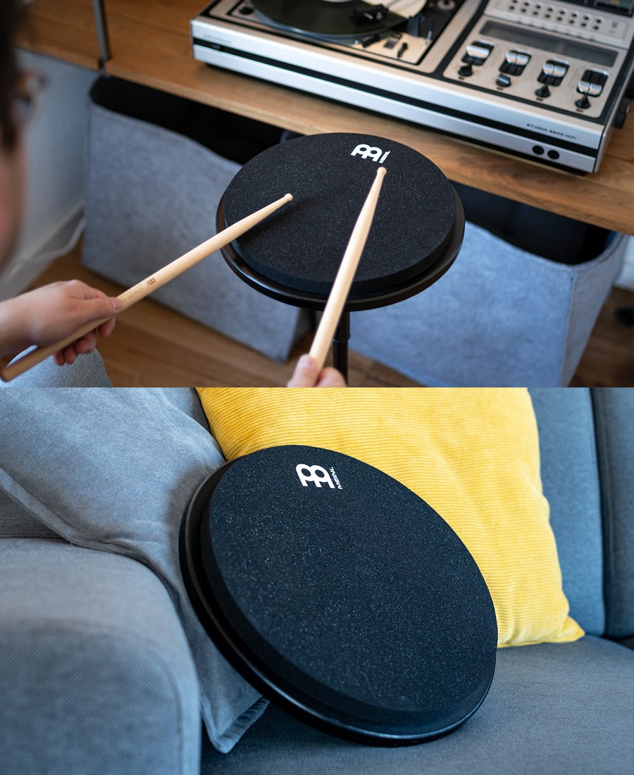 Meinl Marshmallow Practice Pad 12" - Pad Per Batteria Ultra-Silenzioso, Montabile Su Asta - Foto 3
