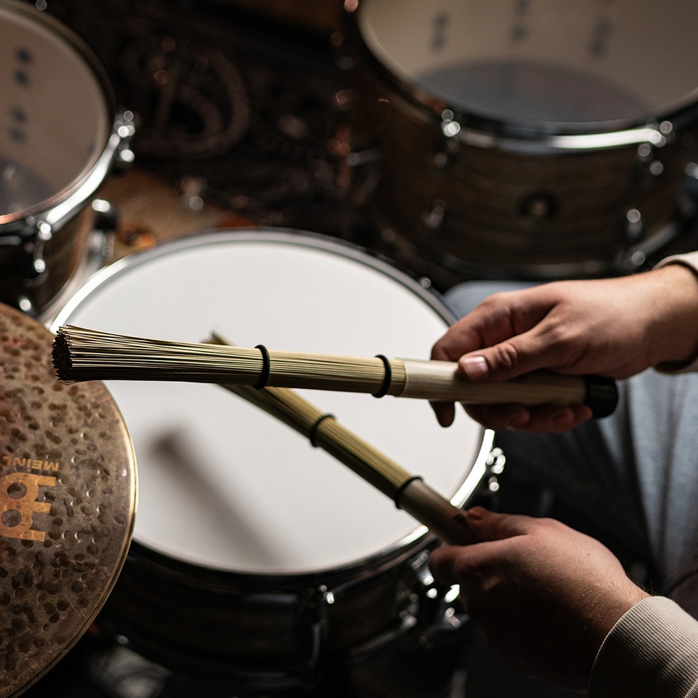 MEINL Stick & Brush ブラシCAJON HUSK BRUSH SB307【マイネル カホン