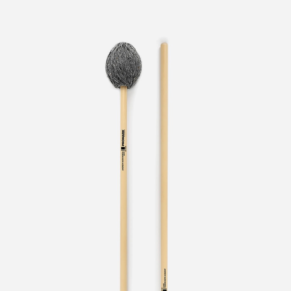 PROMARK マリンバマレット Andrew Markworth Series AM1R SOFT BASS【プロマーク キーボードマレット 鍵盤マレット Marimba Mallet パーカッション 打楽器 バチ 】