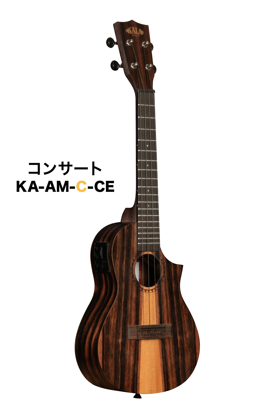 KALA エレキ ウクレレ KA-AM-C-CE/KA-AM-T-CE/KA-AM-B-CE/ ギグバッグ 