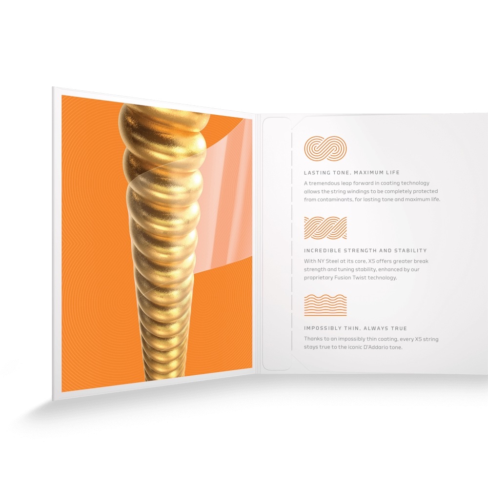 D'Addario アコースティックギター弦 XSABR1047 Extra Light 010-047［ダダリオ アコギ コーティング 80/20 ブロンズ]【ゆうパケット対応】