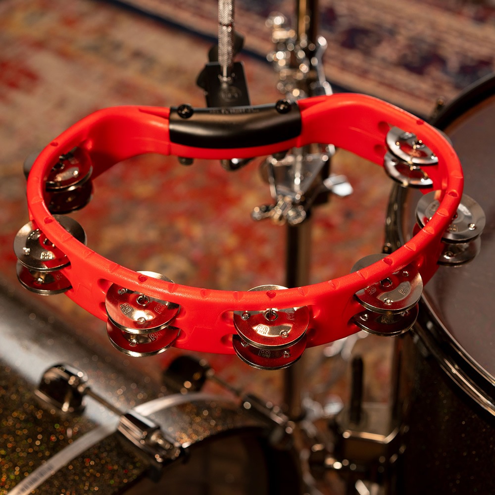 MEINL Percussion タンバリン スタンド取り付けタイプ Headliner Series ABS樹脂フレーム 2Row ステンレス・スチールジングル HTMT2R【マイネル パーカッション MOUNTABLE TAMBOURINE】