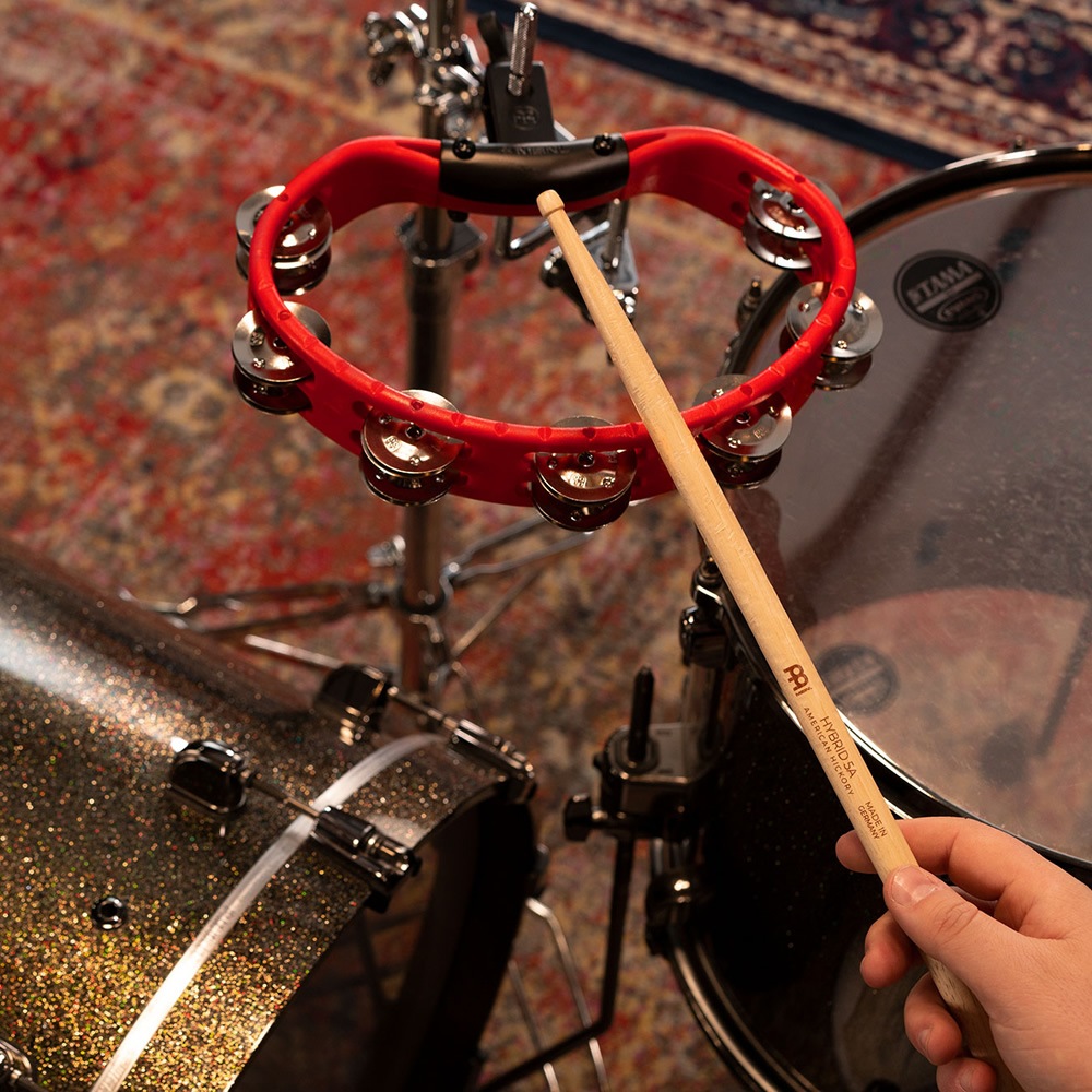 MEINL Percussion タンバリン スタンド取り付けタイプ Headliner Series ABS樹脂フレーム 2Row ステンレス・スチールジングル HTMT2R【マイネル パーカッション MOUNTABLE TAMBOURINE】