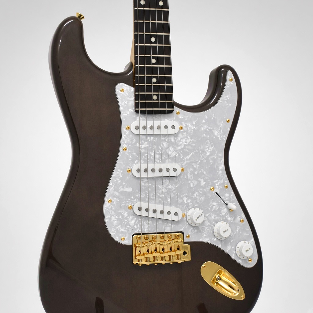 Tokai 日本製 エレキギター AST-101G / STB / R マストアイテムセット 【 東海楽器製造 トーカイ MADE IN JAPAN 国産 AST101G See-Through Black ローズウッド指板 】【PWCT17/PWS100/GS01B/STRAPRUBBER】【大型荷物】