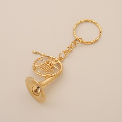 SUNRISE SOUND HOUSE ミニチュア楽器 キーホルダー ホルン 2.5cm