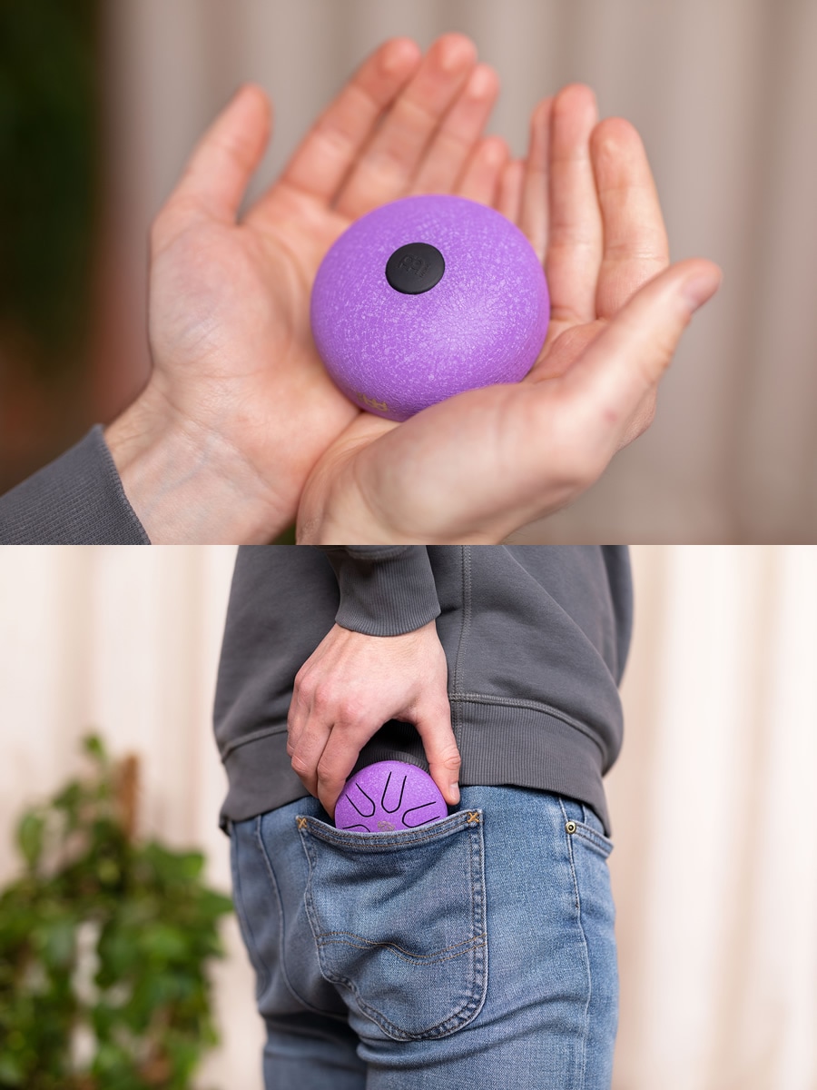 MEINL Sonic Energy ポケット・スチール・タングドラム PSTD Series (A Major)【マイネル ソニックエナジー POCKET STEEL TONGUE DRUM ミニスリットドラム ミニタングドラム 3インチ】