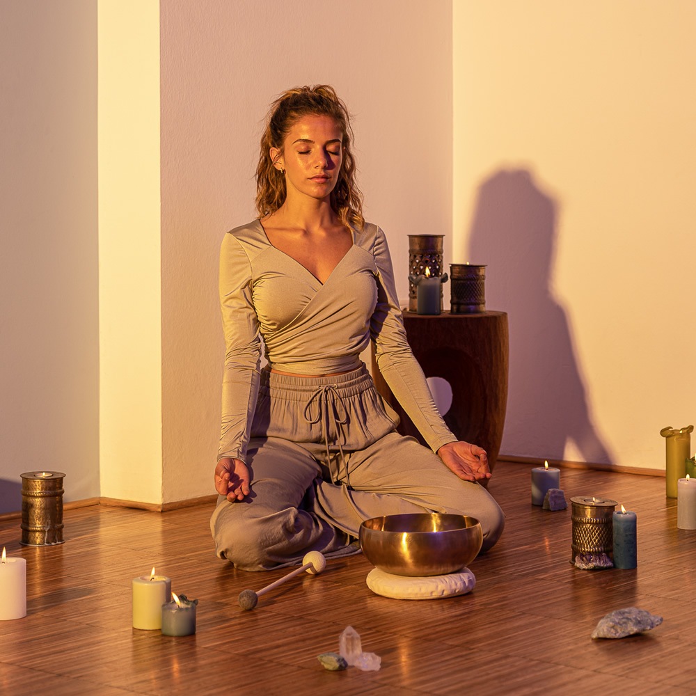 MEINL Sonic Energy シンギングボウル用マレット 全長40.5cm SB-PDM-F-XL【マイネル ソニックエナジー プロフェッショナルシリーズ ダブルマレット SBPDMFXL】