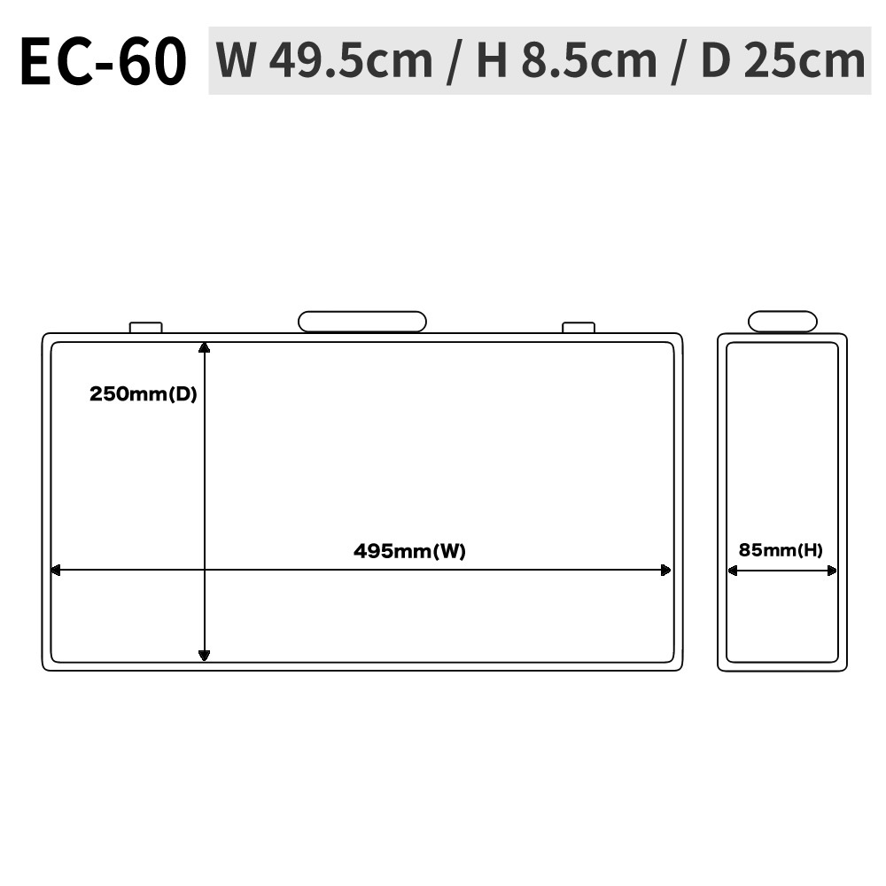 KC エフェクターケース ECシリーズ 【10サイズ】【 ケーシー