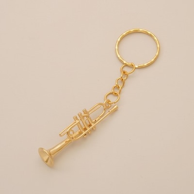 SUNRISE SOUND HOUSE ミニチュア楽器 キーホルダー トランペット