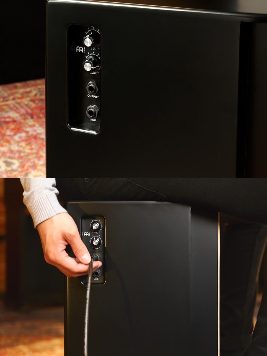 MEINL Percussion カホン ピエゾピックアップ搭載 Pickup Vertical Subwoofer Cajon PSUBCAJ6B【マイネル パーカッション サブウーファー】