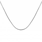 プラチナ(Pt850) ピンスライドネックレス45cm