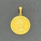 純金製 メダル 金貨 コイン ペンダントトップ K24 刻印