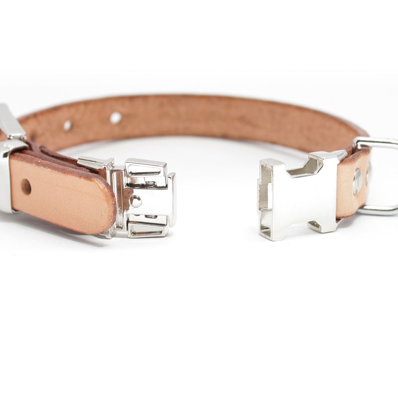 本革首輪・おしゃれ首輪・迷子札首輪の サクラ犬具製作所