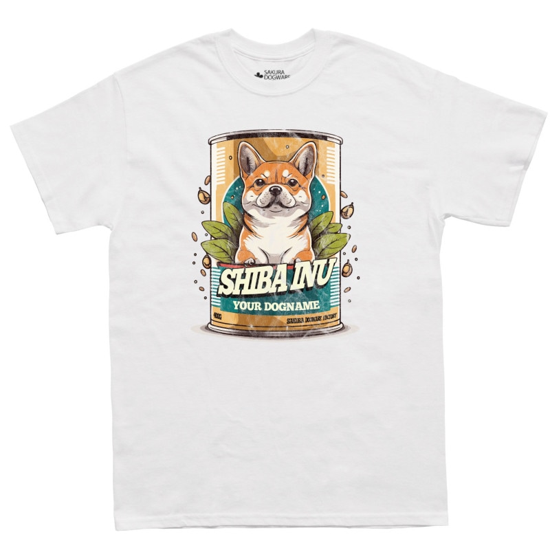SAKURA DOGWARE FACTORY 名入れ　ユニセックス　Tシャツ　　柴犬　6024
