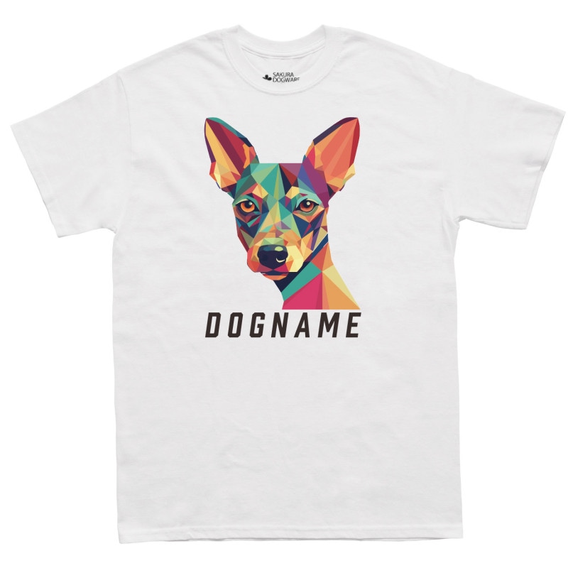 SAKURA DOGWARE FACTORY 名入れ　ユニセックス　Tシャツ　ミニチュアピンシャー 6069