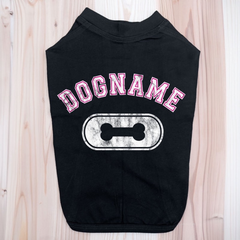 SAKURA DOGWARE FACTORY 名入れ　ペット用Tシャツ(小型犬・パピー・中大型犬・猫用) 綿100% 77001