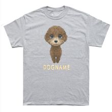 SAKURA DOGWARE FACTORY 名入れ　ユニセックス　Tシャツ　トイプードル　6205