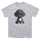 SAKURA DOGWARE FACTORY 名入れ　ユニセックス　Tシャツ　トイプードル　ブラック　6139