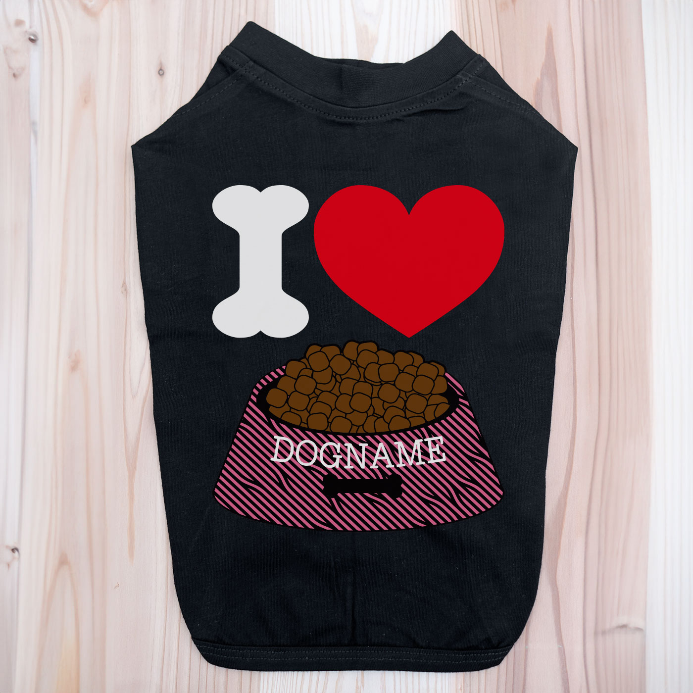 SAKURA DOGWARE FACTORY 名入れ　ペット用Tシャツ(小型犬・パピー・中大型犬・猫用) 綿100% 77005