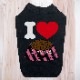 SAKURA DOGWARE FACTORY 名入れ　ペット用Tシャツ(小型犬・パピー・中大型犬・猫用) 綿100% 77005