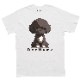 SAKURA DOGWARE FACTORY 名入れ　ユニセックス　Tシャツ　トイプードル　チョコレート　6140