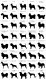 SAKURA DOGWARE FACTORY 名入れ　ユニセックス　ロンT　40犬種からえらべるシルエット アウトドアデザイン　9034