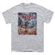 SAKURA DOGWARE FACTORY 名入れ　ユニセックス　Tシャツ　アメコミ風ヴィンテージプリント　ミニチュアシュナウザー　6144
