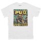 SAKURA DOGWARE FACTORY 名入れ　ユニセックス　Tシャツ　アメコミ風ヴィンテージプリント　パグ　6145