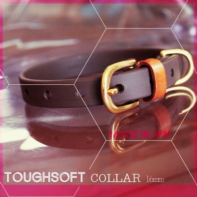 【サクラ犬具製作所オリジナル】名入れエアタグホルダー付きアウトドア首輪　16mm 24mm 防水性・柔軟性・耐久性に優れたハイテク素材の犬用首輪　長さもセミオーダーOK