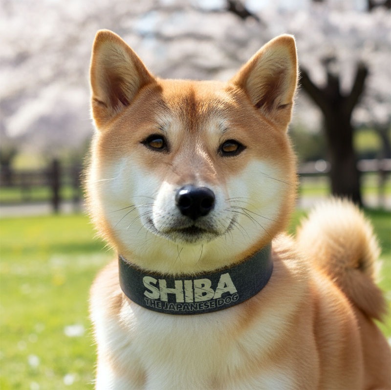 Framer WIDE グラフィック手仕上げ　本革首輪　真鍮無垢金具 サイズSS～LL ベルト幅30mm/40mm #33034