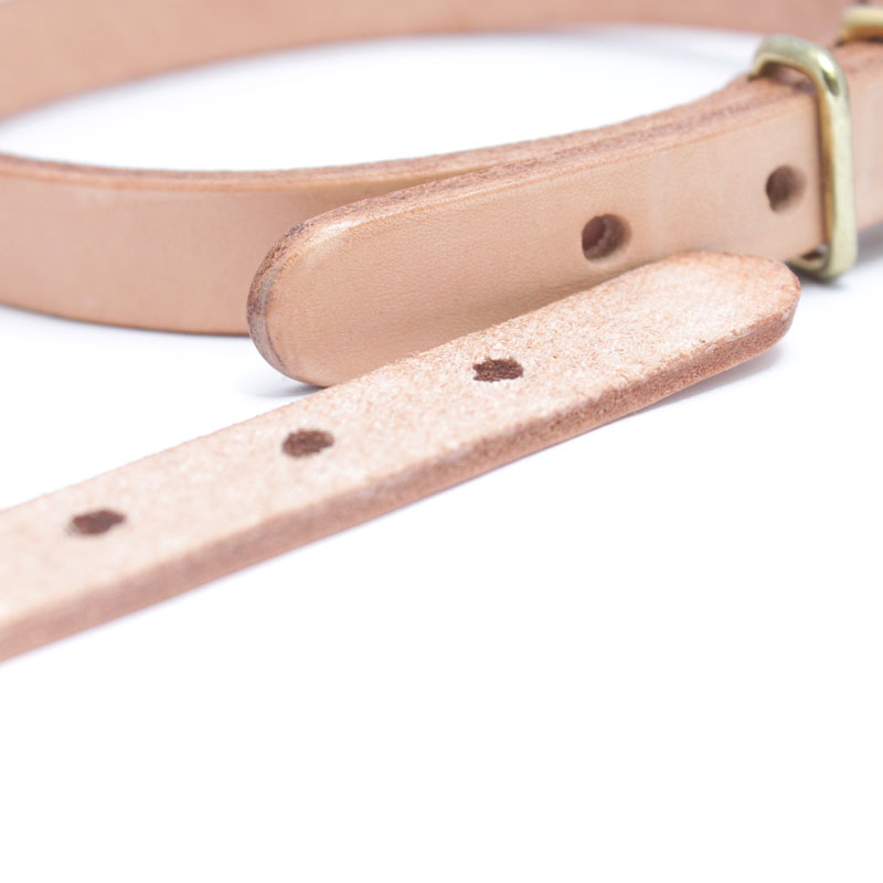 [#CLASSIC]サクラ犬具製作所　本革クラシックカラー　ヌメ革ナチュラル　日本製